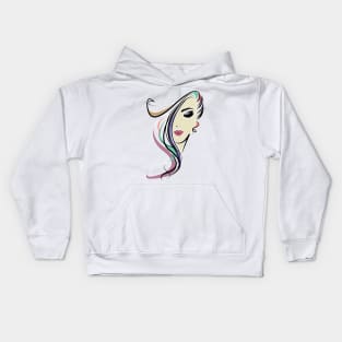 Confidence woman 1 Kids Hoodie